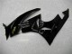 2009-2012 Kawasaki ZX6R Motorcycle Fairings - Glossy Black Gold Ninja Australia