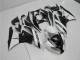 2009-2012 Kawasaki ZX6R Motorcycle Fairings - Glossy Black White Australia