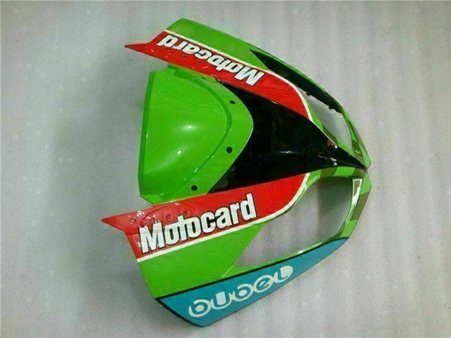 2009-2012 Kawasaki ZX6R Motorcycle Fairings - Green White Red Black Blue Motocard Australia