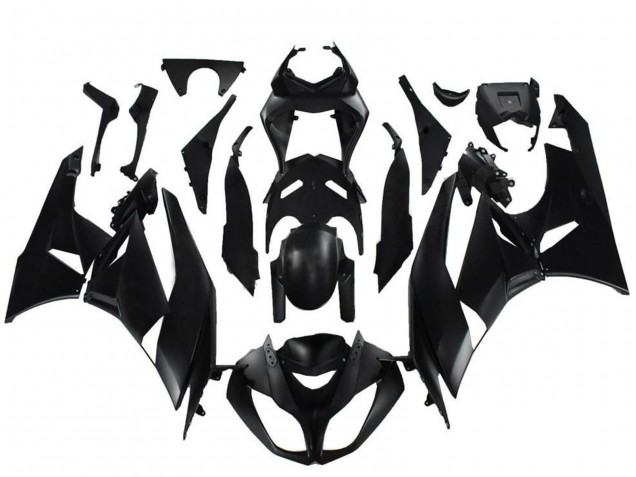 2009-2012 Kawasaki ZX6R Motorcycle Fairings - Matte Black Australia