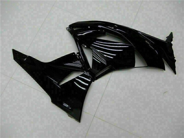 2009-2012 Kawasaki ZX6R Motorcycle Fairings - Glossy Black Green Australia