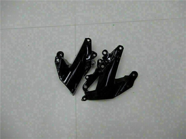 2009-2012 Kawasaki ZX6R Motorcycle Fairings - Glossy Black Green Australia