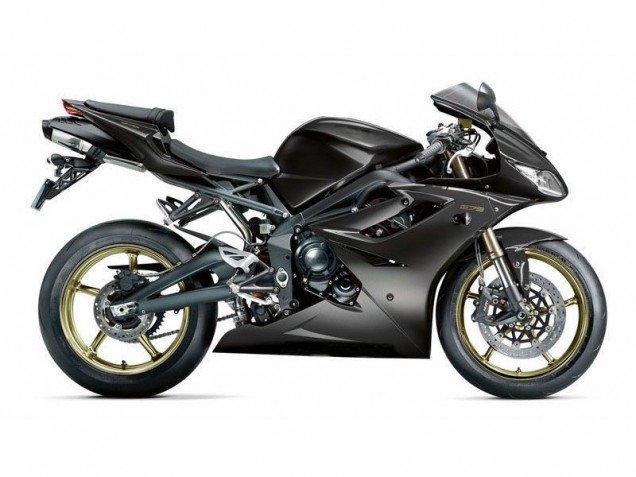 2009-2012 Triumph Daytona 675 Triple Motorcycle Fairings - Matte Black Australia