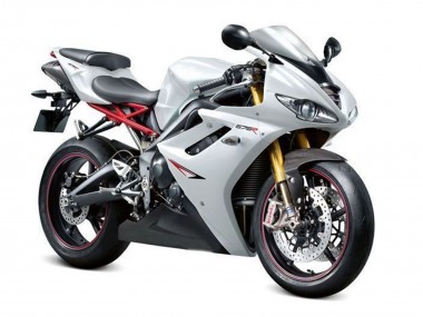 Affordable 2009-2012 Triumph Daytona 675 Triple Motorcycle Fairings - Pearl White Black Australia