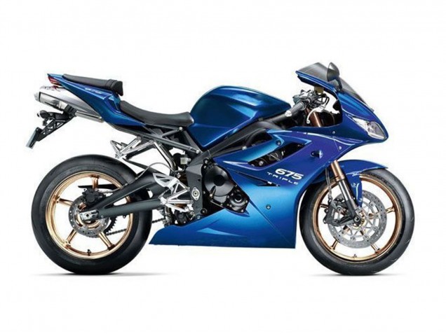 2009-2012 Triumph Daytona 675 Triple Motorcycle Fairings - Blue Australia