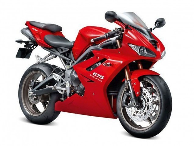 2009-2012 Triumph Daytona 675 Triple Motorcycle Fairing - Red Australia