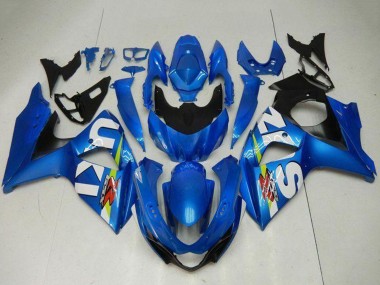 Affordable 2009-2016 Suzuki GSXR 1000 Motorcycle Fairing Kits - Blue Green White Australia