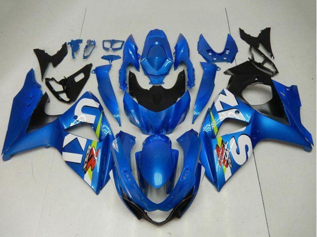 2009-2016 Suzuki GSXR 1000 Motorcycle Fairing Kits - Blue Green White Australia