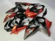 2009-2016 Suzuki GSXR 1000 Motorcycle Fairings - Orange Glossy Black Australia