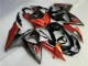 2009-2016 Suzuki GSXR 1000 Motorcycle Fairings - Orange Glossy Black Australia