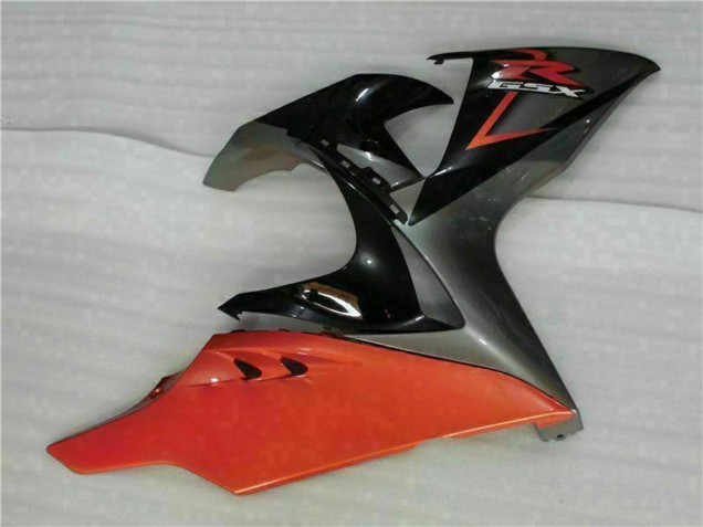 2009-2016 Suzuki GSXR 1000 Motorcycle Fairings - Orange Glossy Black Australia