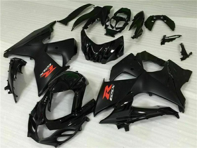2009-2016 Suzuki GSXR 1000 Motorcycle Fairing - Glossy Black Matte Black Australia