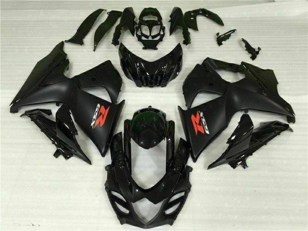 2009-2016 Suzuki GSXR 1000 Motorcycle Fairing - Glossy Black Matte Black Australia