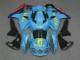 2009-2016 Suzuki GSXR 1000 Motorcycle Fairings - Blue Yellow Rizla 19 Red Australia