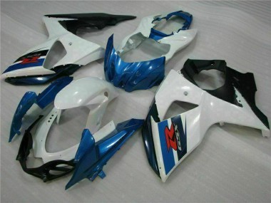Affordable 2009-2016 Suzuki GSXR 1000 Abs Fairings Kits - White Blue Black Australia