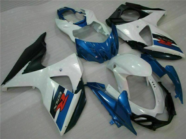 2009-2016 Suzuki GSXR 1000 Abs Fairings Kits - White Blue Black Australia