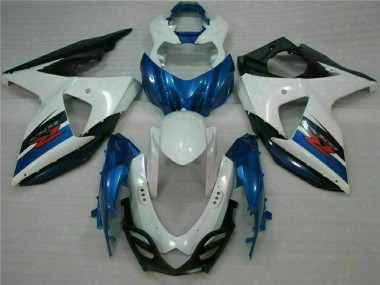 Affordable 2009-2016 Suzuki GSXR 1000 Abs Fairings Kits - White Blue Black Australia