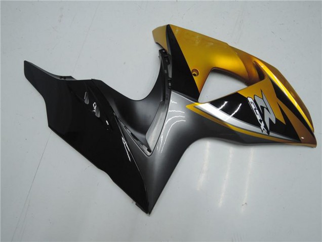 2009-2016 Suzuki GSXR 1000 Motorcycle Fairings - Gold Matte Black Australia