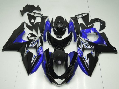 Affordable 2009-2016 Suzuki GSXR 1000 Motorcycle Fairings - Glossy Black Blue Australia