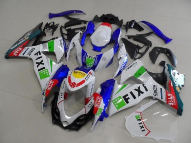 Affordable 2009-2016 Suzuki GSXR 1000 Motorcycle Fairings - White Blue Green Yellow Red Fixi Australia