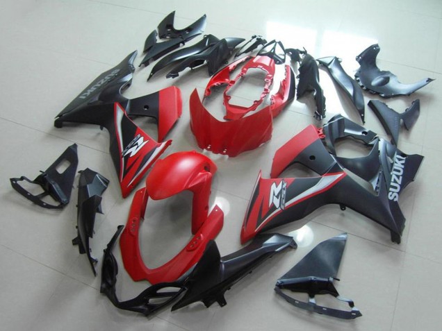 2009-2016 Suzuki GSXR 1000 Motorcycle Fairings - Red Matte Black Australia