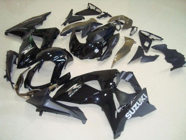 Affordable 2009-2016 Suzuki GSXR 1000 Motorcycle Fairings - Glossy Black Matte Black OEM Style Australia