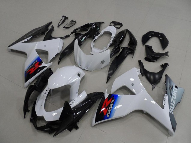 2009-2016 Suzuki GSXR 1000 Motorcycle Fairings - White Blue Silver Black Australia
