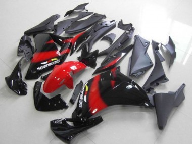 Affordable 2011-2015 Honda CBR250RR Motorcycle Fairing - Glossy Black Red Australia