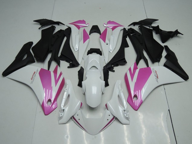 2011-2015 Honda CBR250RR Motorcycle Fairings - White Pink Matte Black Australia