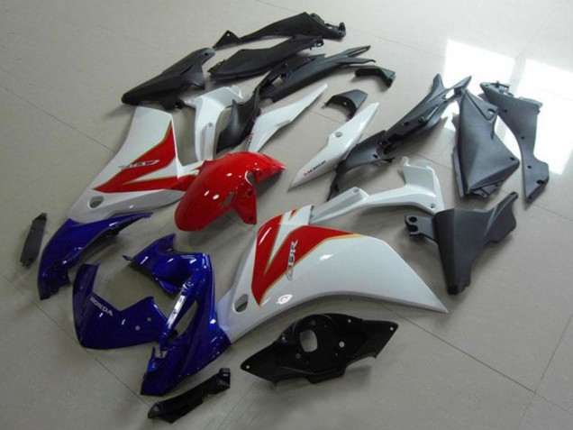 2011-2015 Honda CBR250RR Motorcycle Fairing - White Red Blue Australia
