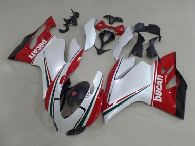 Affordable 2011-2014 Ducati 1199 Motorcycle Fairing Kits - White Red Black Green Australia