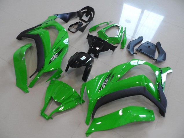 2011-2015 Kawasaki ZX10R Motorcycle Fairings - Green Black OEM Style Australia