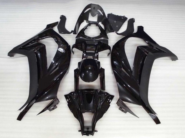 2011-2015 Kawasaki ZX10R Motorcycle Fairing - Glossy Black Australia