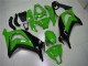 2011-2015 Kawasaki ZX10R Motorcycle Fairing - Green Glossy Black Australia