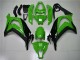 2011-2015 Kawasaki ZX10R Motorcycle Fairing - Green Glossy Black Australia
