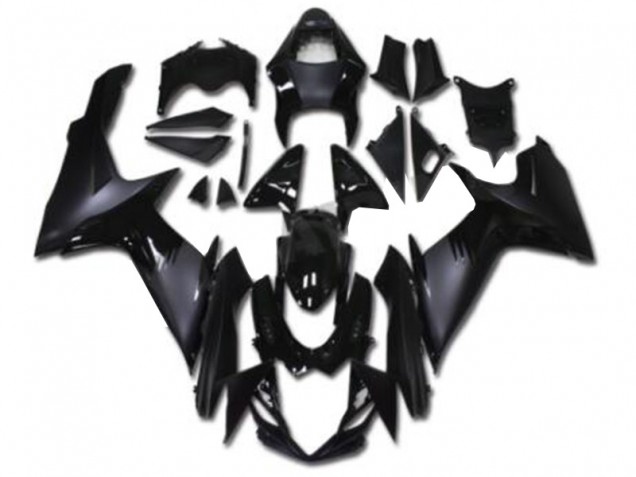 2011-2024 Suzuki GSXR 600/750 Motorcycle Fairings - Glossy Black Matte Black Australia