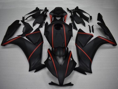 Affordable 2012-2016 Honda CBR1000RR Motorcycle Fairings - Matte Black Red Australia