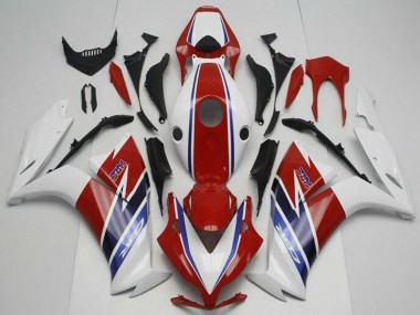 Affordable 2012-2016 Honda CBR1000RR Bike Fairings - White Red Blue Australia