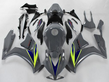 Affordable 2012-2016 Honda CBR1000RR Motorcycle Fairings - Nardo Grey Blue Fluo Yellow Australia