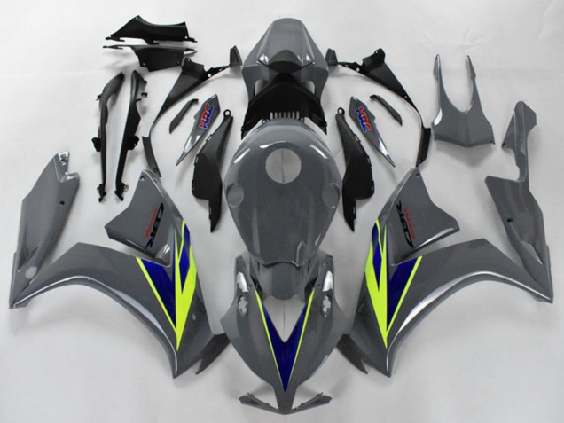 2012-2016 Honda CBR1000RR Motorcycle Fairings - Nardo Grey Blue Fluo Yellow Australia