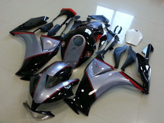 2012-2016 Honda CBR1000RR Motorcycle Fairings - Grey Red Glossy Black Australia