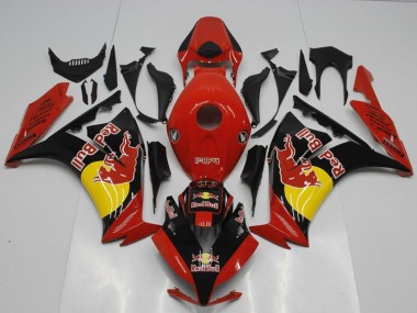 Affordable 2012-2016 Honda CBR1000RR Motorcycle Fairings - Red Black Yellow Red Bull Australia