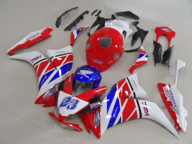 2012-2016 Honda CBR1000RR Motorcycle Fairings - White Red Blue HRC 23 Australia