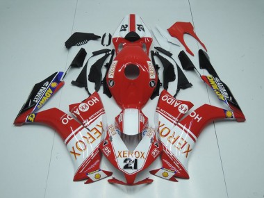Affordable 2012-2016 Honda CBR1000RR Motorcycle Fairings - White Red Glossy Black Xerox 21 Australia