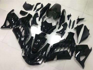 Affordable 2012-2024 Kawasaki ZX14R ZZR1400 Motorcycle Fairings - Glossy Black Australia