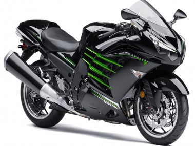 Affordable 2012-2024 Kawasaki ZX14R ZZR1400 Motorcycle Fairings - Glossy Black Matte Black Green Australia