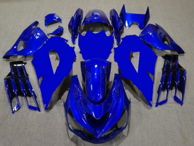 Affordable 2012-2024 Kawasaki ZX14R ZZR1400 Motorcycle Fairings - Blue Black Australia