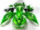 2012-2024 Kawasaki ZX14R ZZR1400 Motorcycle Fairing - Green Glossy Black Australia