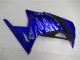 2013-2024 Kawasaki Ninja 300 EX300R Motorcycle Fairings - Blue Black White Flame Australia