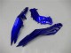 2013-2024 Kawasaki Ninja 300 EX300R Motorcycle Fairings - Blue Black White Flame Australia